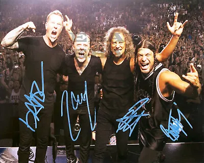 Metallica HOF Rock Band. Autographed Signed 8x10 Photo Reprint • $18.99