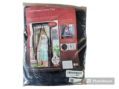 Magnetic Screen Door With Heavy Duty Strong Magnets And Mesh Curtain 36x82 • $17