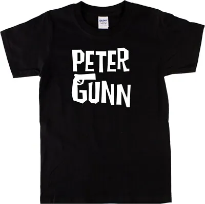 £16.99 • Buy Peter Gunn T-shirt - Retro American Tv Series, Private Investigator, S-XXL