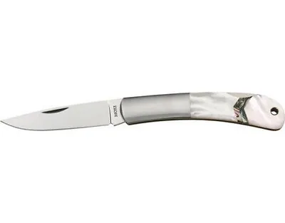 Moki MK100EG Pliant 4  Lockback Mother Of Pearl Folding Knife • $180.38