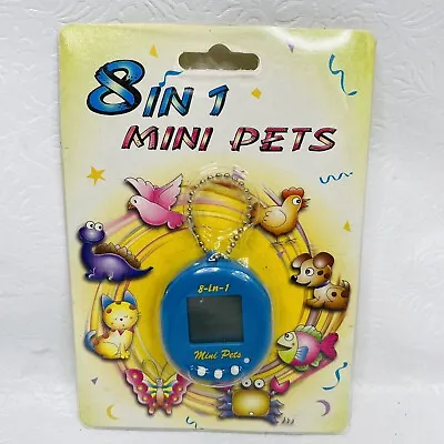 8 In 1 Mini Pets Toy Virtual Electronic Game Collectible Vintage 1997 In Package • $24.99