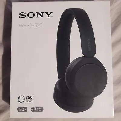 £40 • Buy Sony WH-CH520 On The Ear Headphones - Black