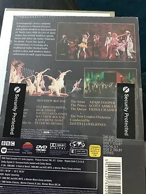 Matthew Bourne - Tchaikovsky's Swan Lake (DVD 2008).region 23456. • £12.99