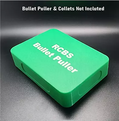 8 Slot RCBS Bullet Puller And Collets Storage Case • $28