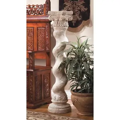 $399 • Buy Capitoline Barley Corkscrew Column Statuary Pedestal: Giant