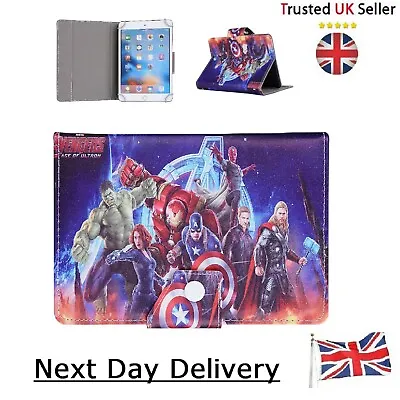 7  8 9.7 10.1 Inch Tablet  Case Hero Cover Tab For Kids Marvels Avengers On Fire • £15.99