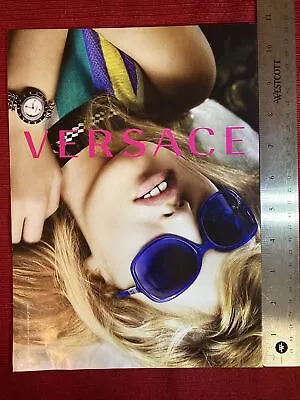 Model Rianne Ten Haken For Versace 2011 Print Ad • $6.95