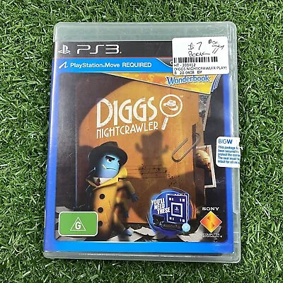 $7 • Buy Diggs Nightcrawler - PS3 Game In Case W/Manual (No Wonderbook Incl.)