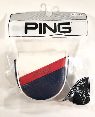 Ping Limited Edition US Open Stars & Stripes Red White Blue Mallet Putter Cover • $17.99