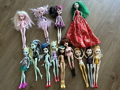 Monster High Ever After High Doll Lot Bundle • $49.99