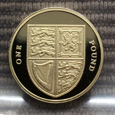 2011 Royal Shield Of Arms PROOF £1 Pound Coin Royal Mint • £10