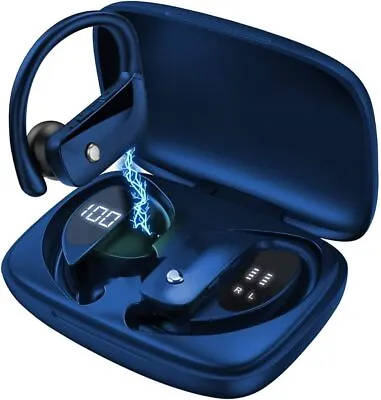 Bluetooth 5.0 True Wireless Earbuds With Mic Headphones Earhook Sport Waterproof • $19.99