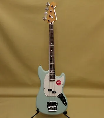 037-4570-557 Squier® By Fender Classic Vibe '60s Mustang Bass Surf Green • $459.99