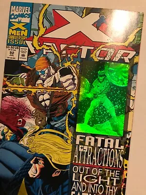 X-Factor #92 Vol. 1 (Marvel 1993) Havok Hologram ! 1st App Exodus NM; Quesada • $5