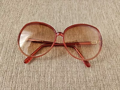 Vintage Unknown French Womens Sunglasses Butterfly Pink Made In France • $20