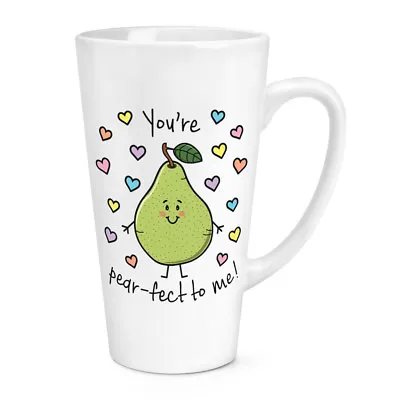 £12.99 • Buy You're Pearfect To Me 17oz Large Latte Mug Cup - Valentines Day Girlfriend
