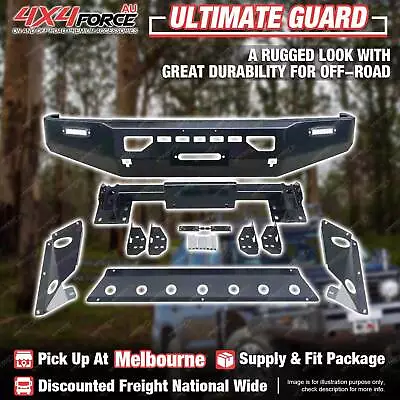 Ultimate Guard Front Bull Bar No Loop For Nissan Navara D40 06-10 Thai MEL Stock • $1200