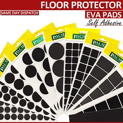 £0.99 • Buy Furniture Eva Pads Floor Protector Self Adhesive Glass Cushion Anti Skid Gripper