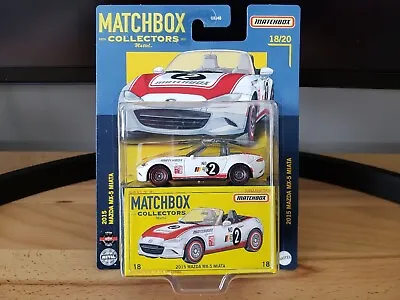 Matchbox Collectors 2015 Mazda MX-5 Miata #18 Diecast 1:64 • $7.95