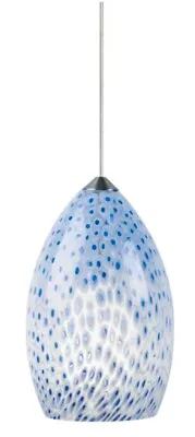 Tech Lighting Firebird Bluebird 700MO2FIRLS Hand Blown Murano Glass Fixture • $265