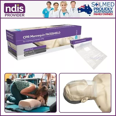 Manikin Face Mask Shields 36 Sheets Per Roll Cpr Training X 1 Roll • $45