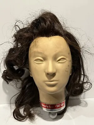 Vintage Model Wig Cosmetology Mannequin Head • $45