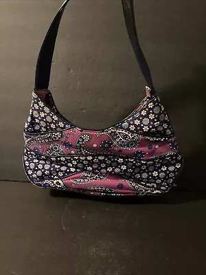 Vera Bradley Boysenberry Retired Pattern Shoulder Bag • $28