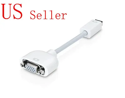 Mini DVI To VGA Video Adapter Connector Cable For MacBook PowerBook M9320G/A • $8.99