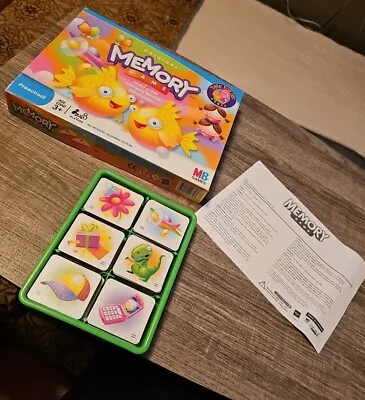 Milton Bradley Original Memory Game Preschool Educational Game Complete! • $2