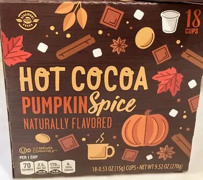 Beaumont Coffee Company Pumpkin Spice Hot Cocoa K Cups 18ct Box Hot Chocolate • $18.99