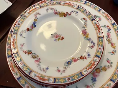 5 England MINTON ROSE Dessert Plates 6-1/8” • $39.98