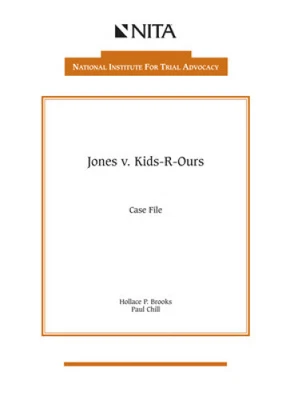 £73.02 • Buy Jones V. Kids-R-Ours: Case File (NITA) By Hollace P. Brooks
