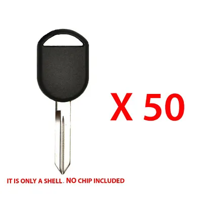 Key Shell Case Compatible With Ford Uncut Blade Non Chip H75 H84 (50 Pack) • $46.36