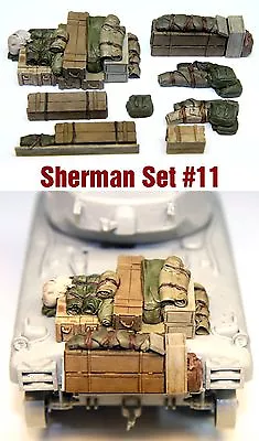 1/35 Scale Sherman Engine Deck Set #11 Value Gear Details - Resin Stowage • $15