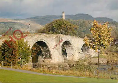 Postcard__Stirling The Old Bridge With The Wallace Monument In The Background • £2.39