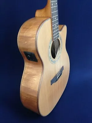 Klema K200jc-ce Solid Canadian Cedar Topelectronic-acoustic Guitar+free Gig Bag • $475