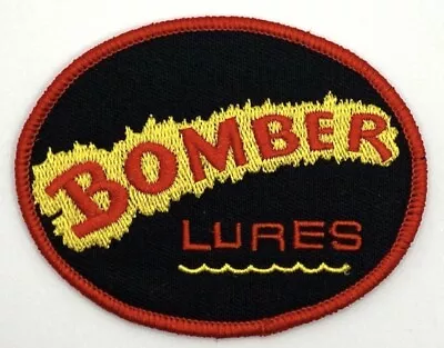 Bomber Fishing Lures Patch Tackle Vintage Style Retro Sew Iron Patch Hat Cap • $5.60
