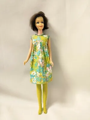 Vintage 1966 Casey Twist N Turn Barbie Friend Doll #1180 In #1211 Francie Dress • $145
