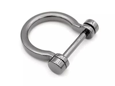 Drings Screw In Shackle Horseshoe U Shape D Ring Diy Leather Craft Key Holder Pu • $20.50