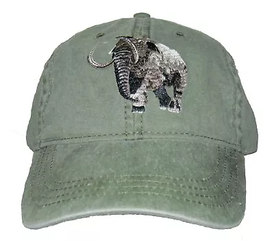 Wooly Mammoth Embroidered Cotton Cap NEW Dinosaur • $22.79