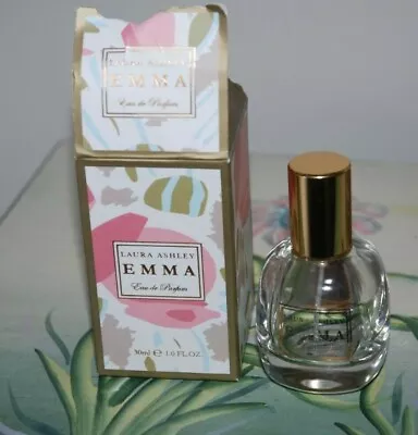 Laura Ashley Eau De Parfum Emma 30ml EMPTY Glass Perfume Scent Bottle & Box • £2.99