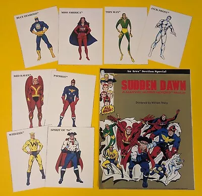 Sudden Dawn: Marvel Super Heroes Module - Dec 1985 TSR Ares  Liberty Legion RARE • $24.99