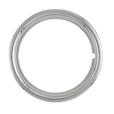 18  Plastic Chrome Beauty Rings TRIM RING -(Front Left Rear Right) • $48.75