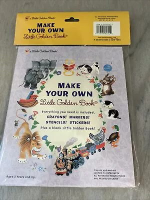 NEW Make Your Own Little Golden Book - Thomas & Friends 2003 Random House SEALED • $15