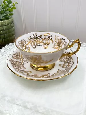 Vintage Mayfair Bone China Tea Cup And Saucer • $8.03