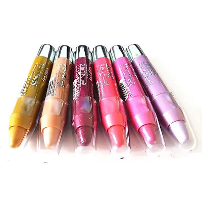 £2.95 • Buy Saffron 3 In 1 Pencil - Chunky Lipstick Crayon, Eyeshadow, Cheek Blusher Stick