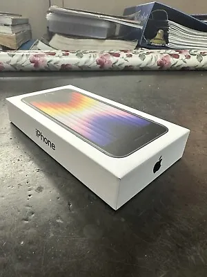 Apple IPhone SE 2022 3rd Gen 128GB - BOX ONLY - Midnight • $12