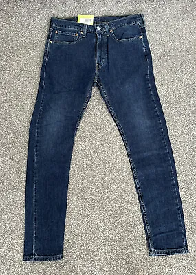 £30 • Buy Levi’s 519 Extreme Skinny Hi Ball Blue Jeans Size 34