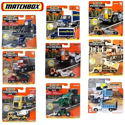 Matchbox Real Working Rigs Diecast Trucks Scale 1:64 *many To Choose* Truck Toy • $26.06