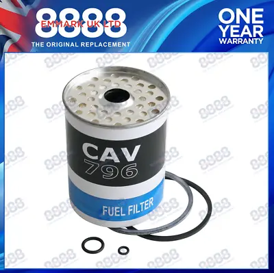 Fuel Filter For Perkins Tractor Engines - Ce - D3.152 Cn - T3.152.4 • £15.99